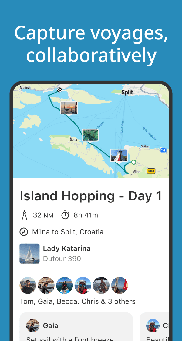 SailTies App Screenshot