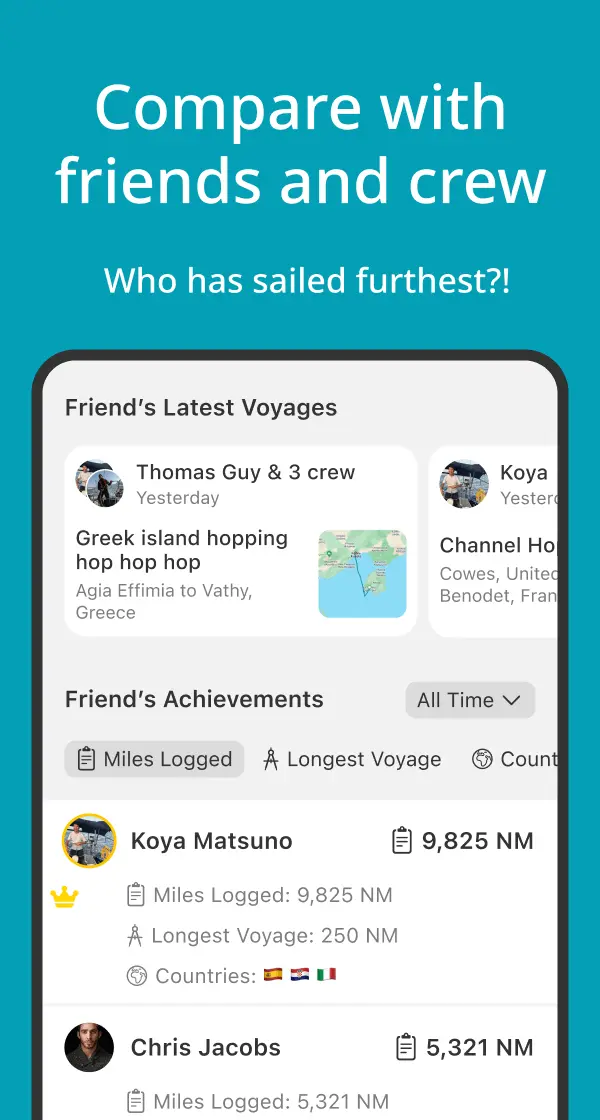 SailTies App Screenshot