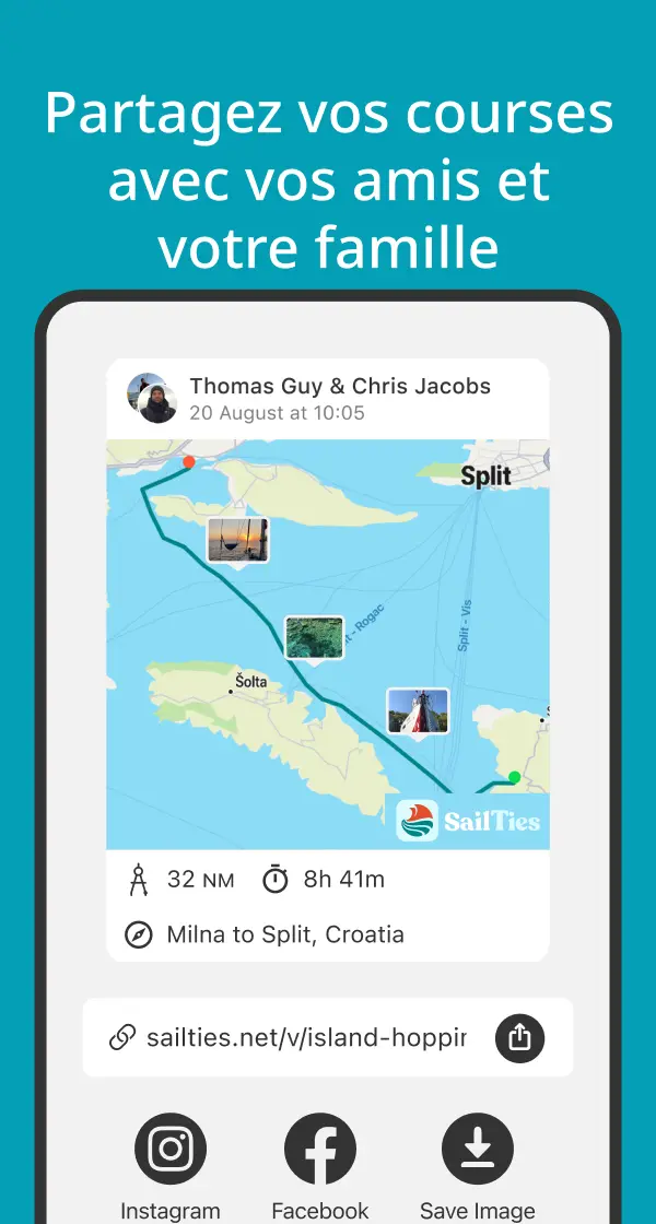 SailTies App Screenshot