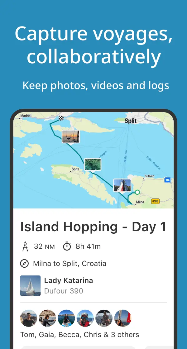 SailTies App Screenshot